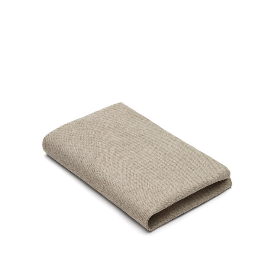 Kave Home Kussenhoes 'Bowie' t.b.v. Hondenkussen Bowie 98 x 73cm, kleur Beige afbeelding 1