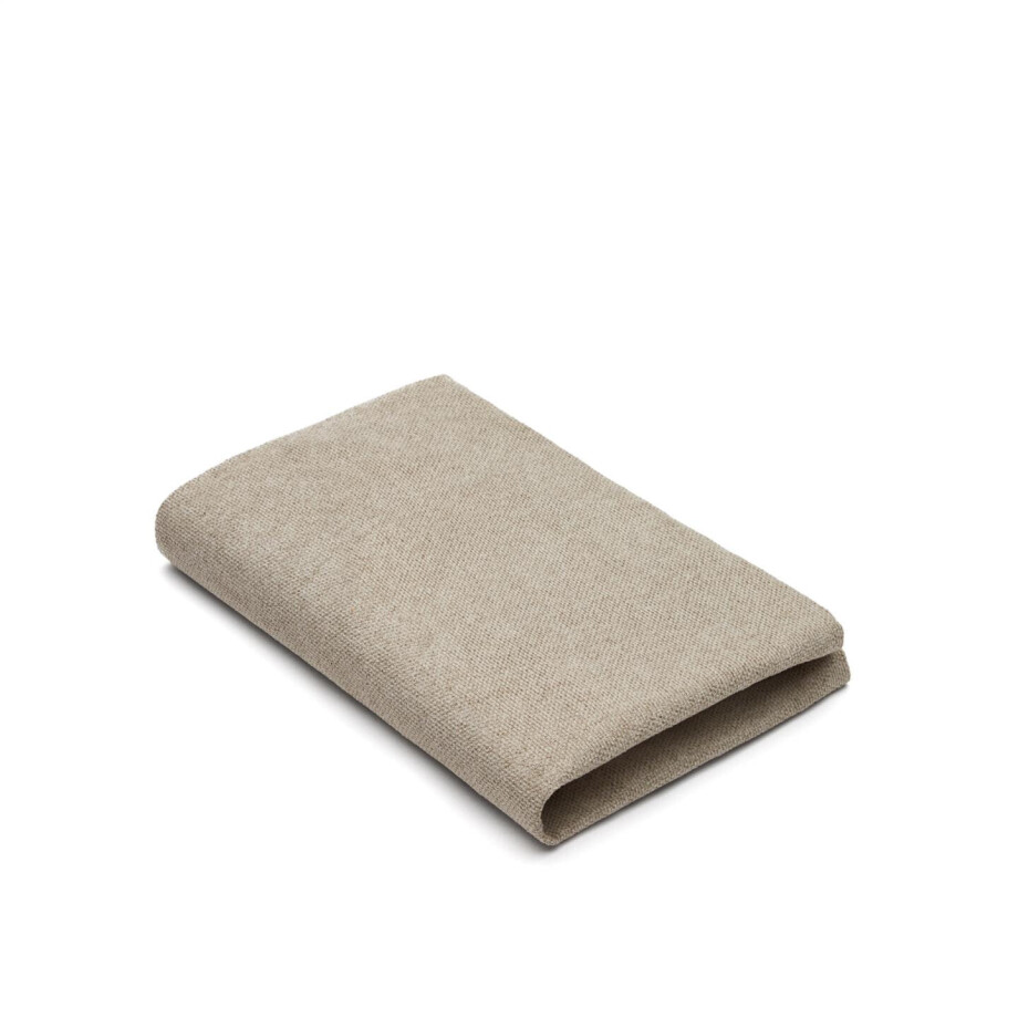 Kave Home Kussenhoes 'Bowie' t.b.v. Hondenkussen Bowie 80 x 63cm, kleur Beige afbeelding 1