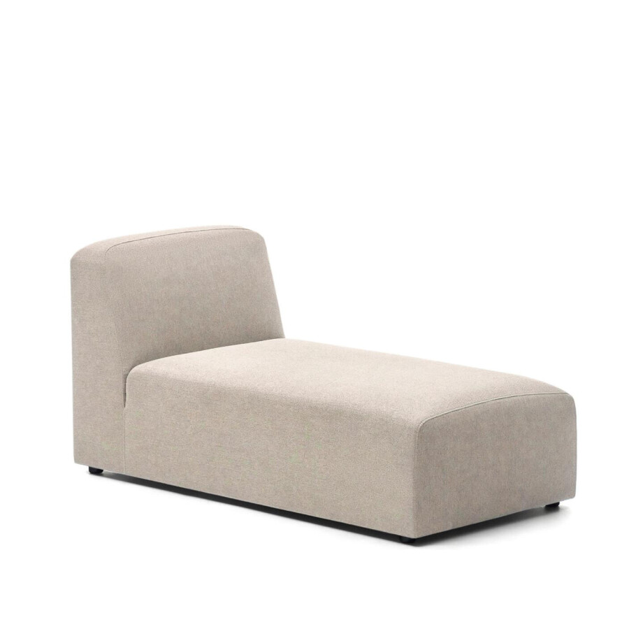 Kave Home Chaise Longue 'Neom' kleur Beige Kave Home Chaise Longue 'Neom' kleur Beige afbeelding 1