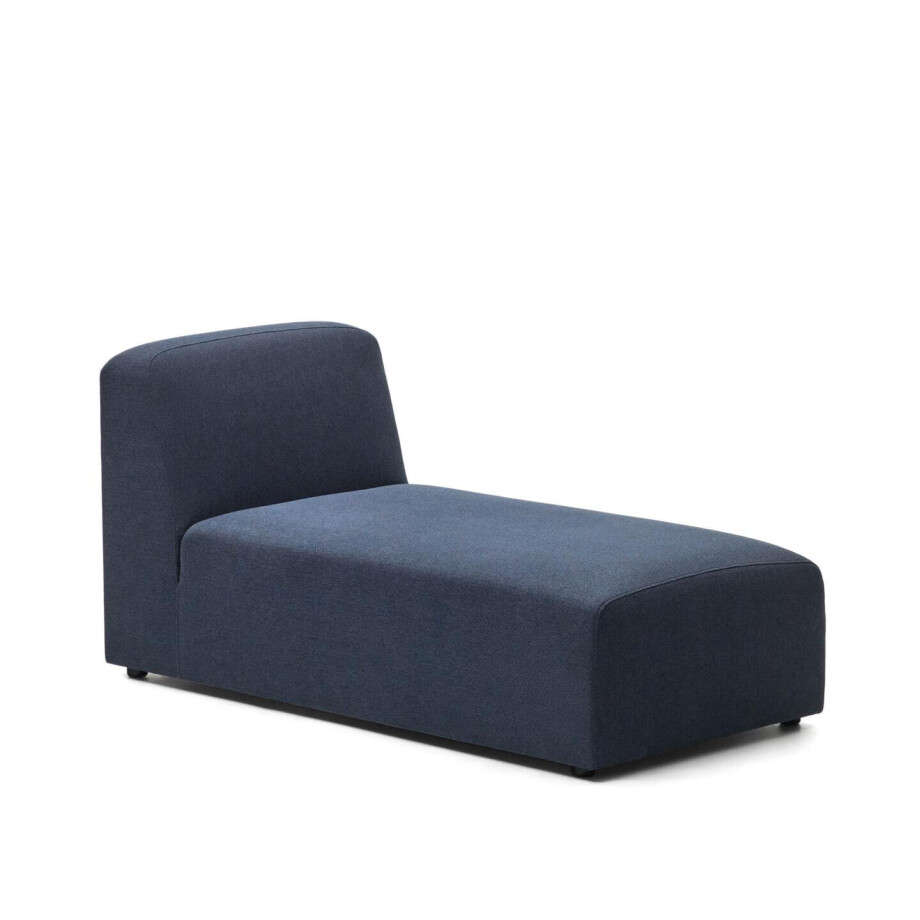Kave Home Chaise Longue 'Neom' kleur Donkerblauw Kave Home Chaise Longue 'Neom' kleur Donkerblauw afbeelding 1