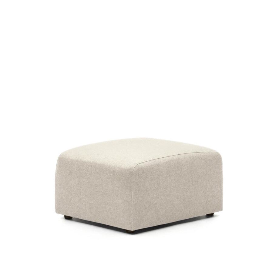 Kave Home Hocker 'Neom' 75 x 64cm, kleur Beige afbeelding 1