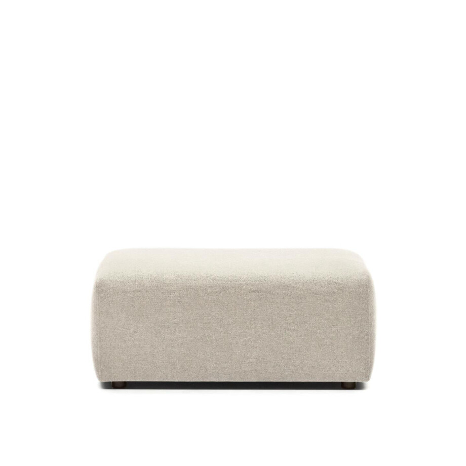 Kave Home Hocker 'Neom' 75 x 89cm, kleur Beige afbeelding 1