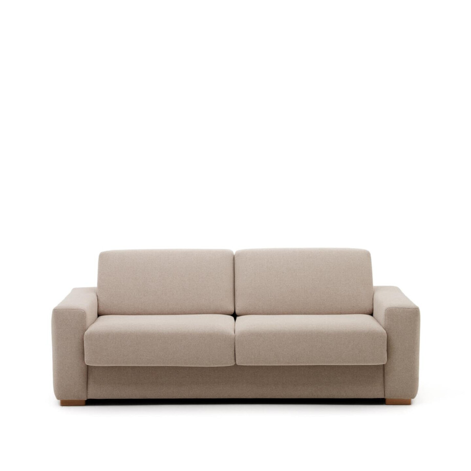 Kave Home Slaapbank 'Anley' 160 x 200cm, kleur Beige afbeelding 1