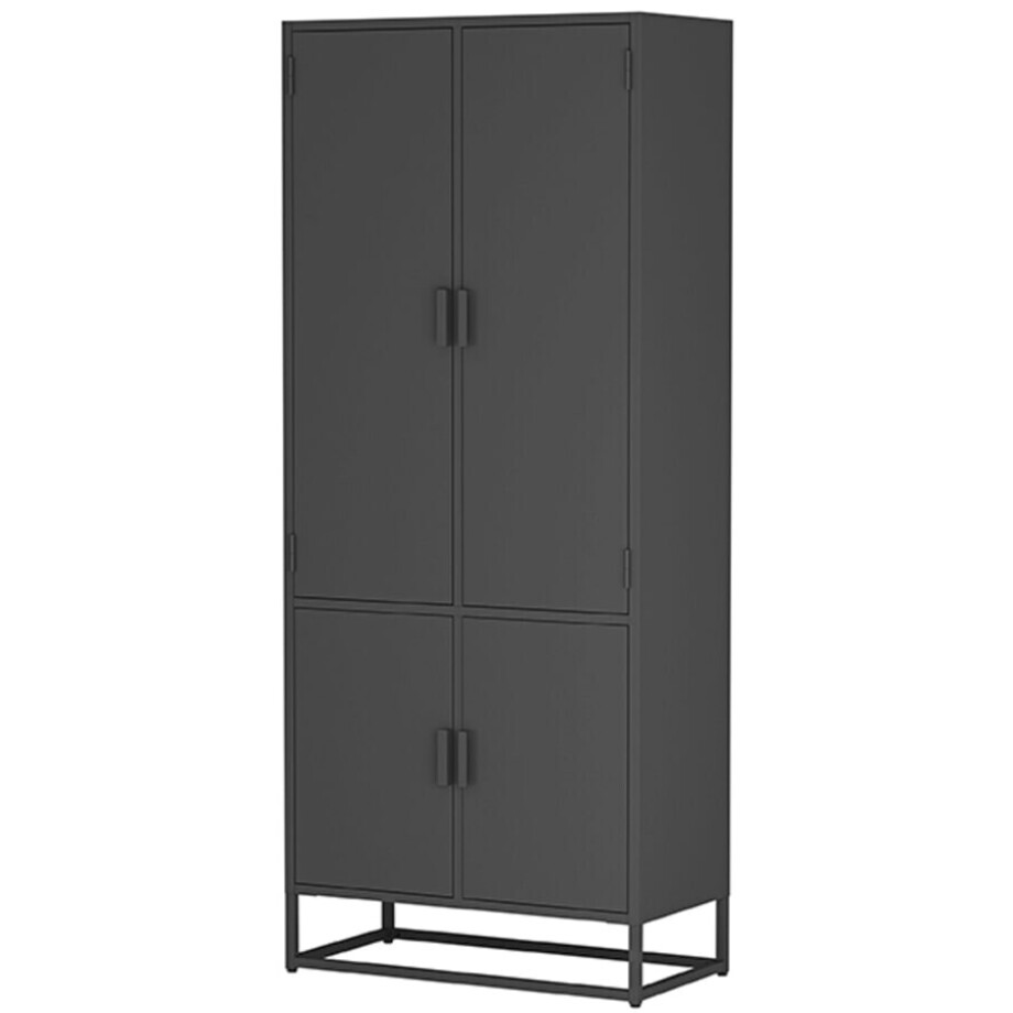 LABEL51 Opbergkast 'Luff' Metaal, 190 x 90cm afbeelding 1