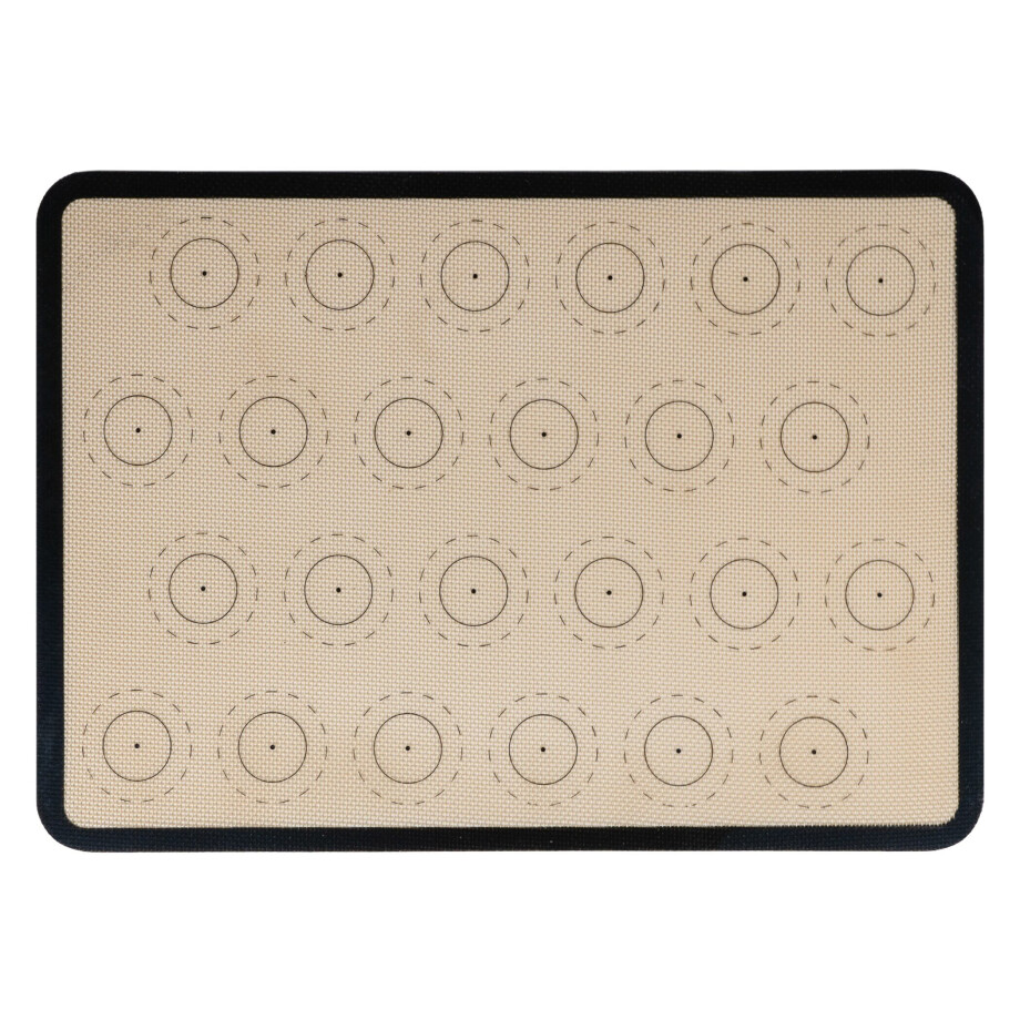 Krumble Siliconen bakmat met 24 cirkels - 29,5 x 42 cm afbeelding 1