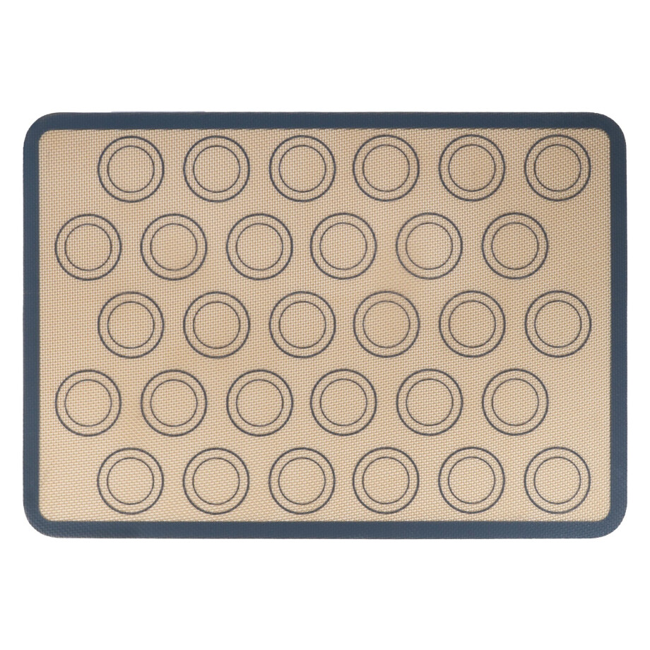 Krumble Siliconen bakmat met 30 cirkels - 29,5 x 42 cm afbeelding 1