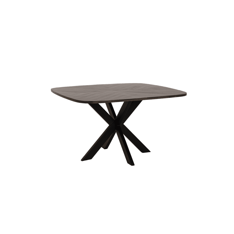 Tower Living Eettafel 'Silvi' Mangohout, 130 x 130cm, kleur Bruin afbeelding 1
