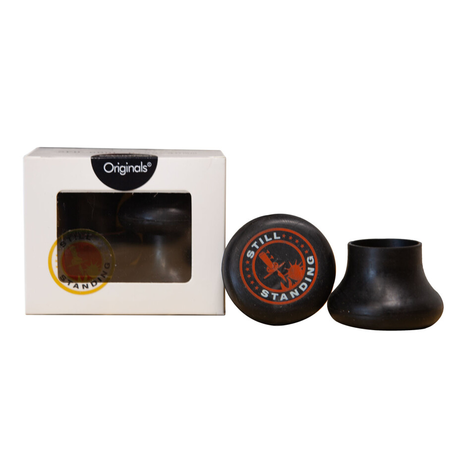 Slijtvoet Smartfoot universeel 30 tot 35mm (set 4 stuks zwart) afbeelding 