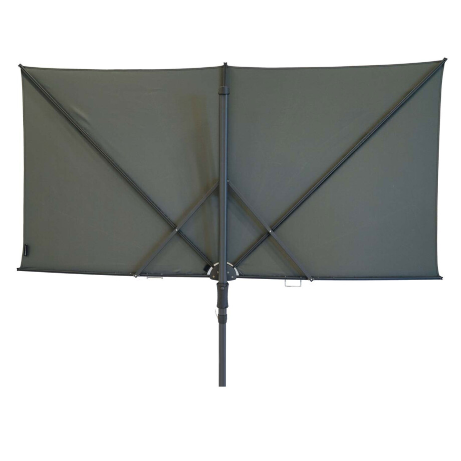 Vrijhangende zweefparasol Sun Square 250x125 (Grey) afbeelding 