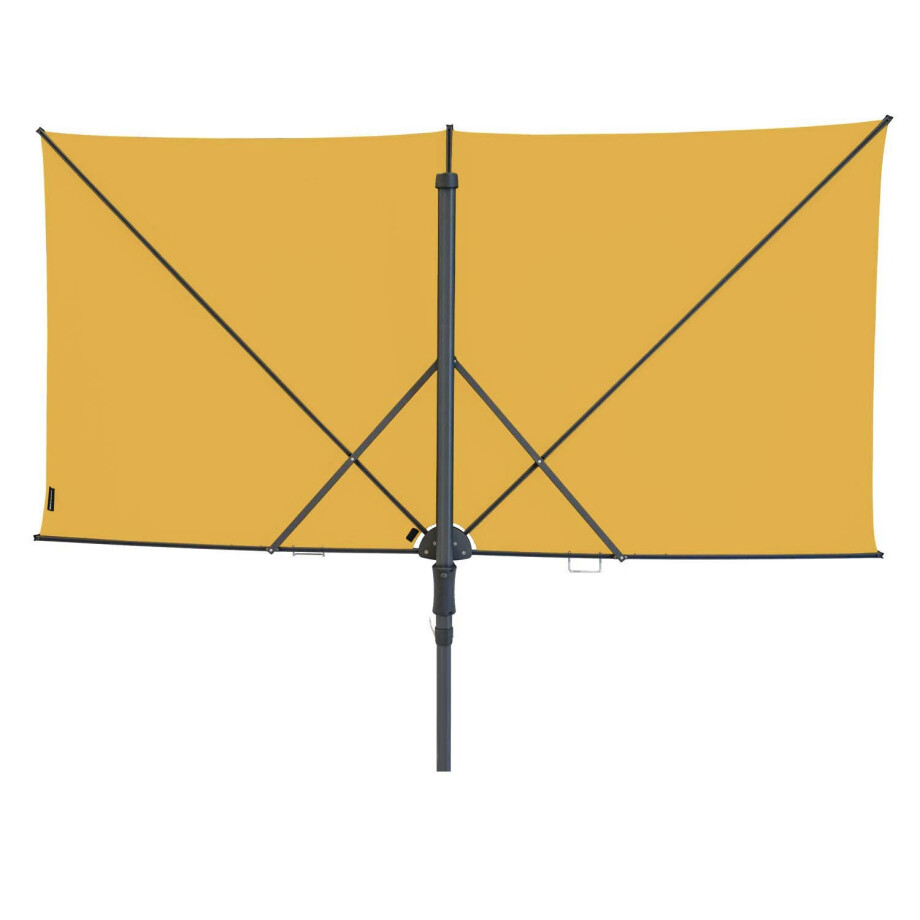 Vrijhangende zweefparasol Sun Square 250x125 (Yellow) Vrijhangende zweefparasol Sun Square 250x125 (Yellow) afbeelding