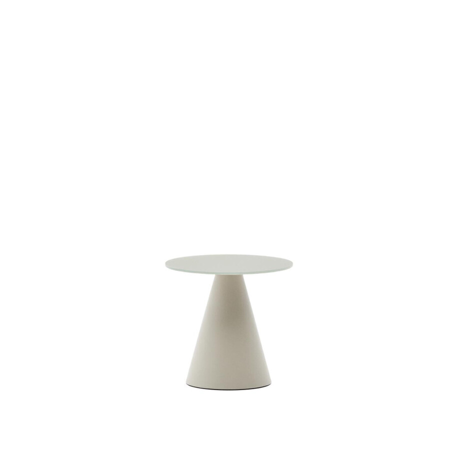 Kave Home Ronde Bijzettafel 'Wilshire' 35cm, kleur Grijs afbeelding 1