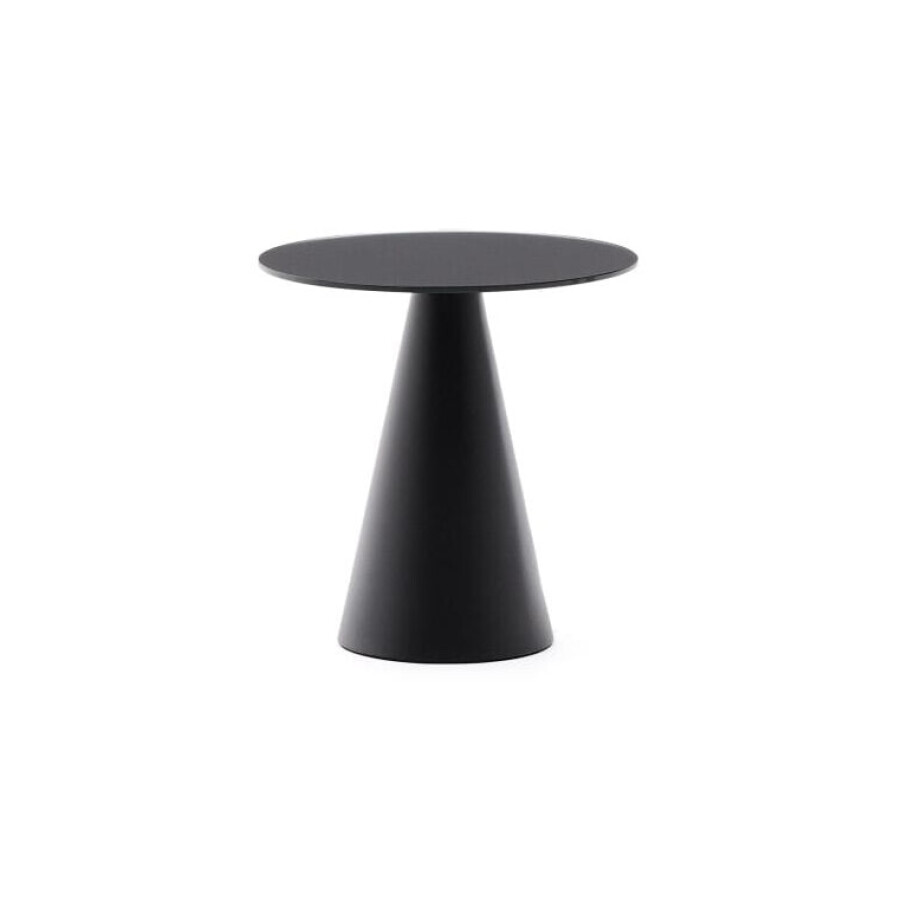 Kave Home Ronde Bijzettafel 'Wilshire' 30cm, kleur Zwart afbeelding 1