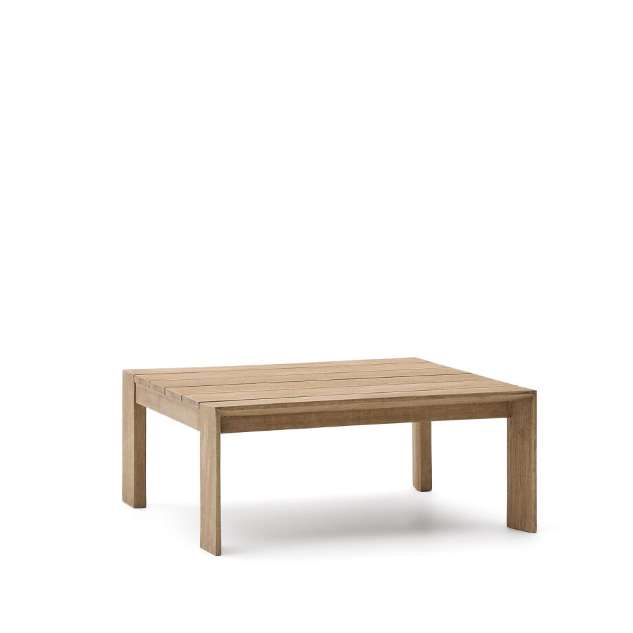 Kave Home Salontafel 'Ambra' Acaciahout, 82 x 82cm afbeelding 