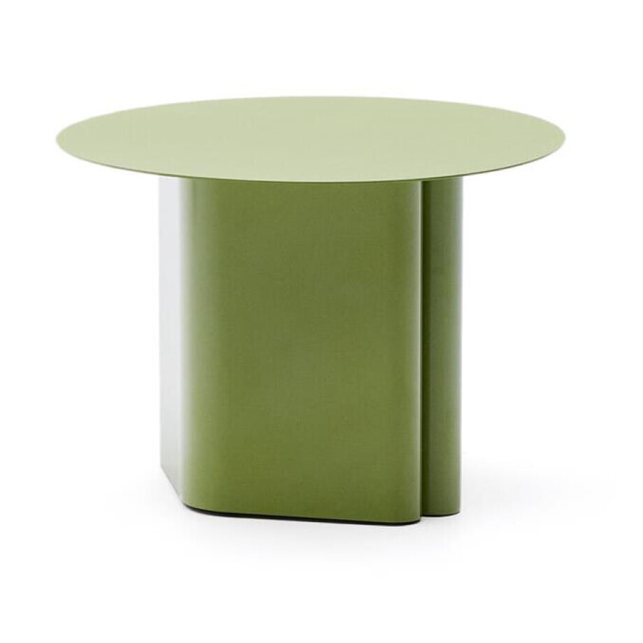 Kave Home Ronde Bijzettafel 'Arvin' 55cm, kleur Groen afbeelding 1