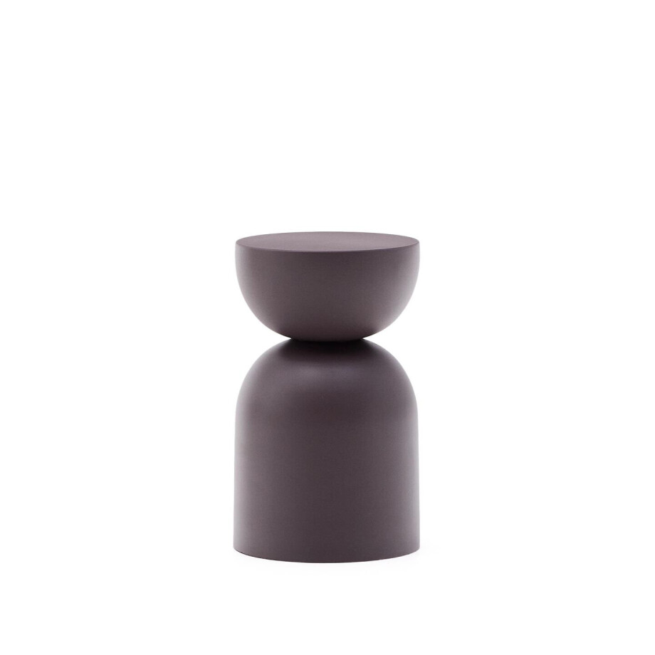 Kave Home Ronde Bijzettafel 'Rachell' 30cm, kleur Paars afbeelding 1