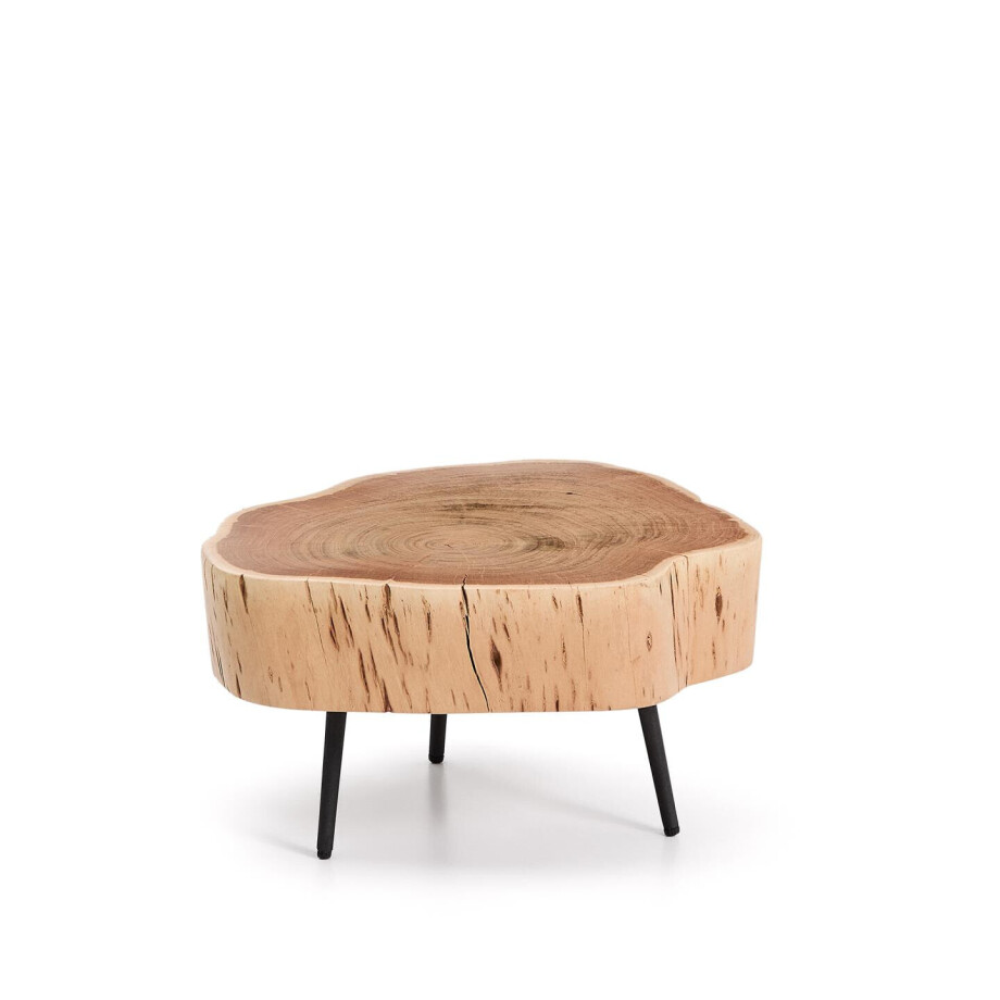 Kave Home Salontafel 'Tanive' Acaciahout, 47 x 49cm afbeelding 