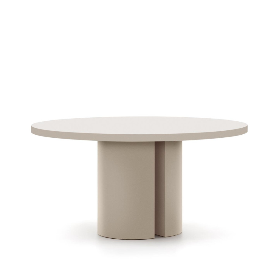 Kave Home Ronde Eettafel 'Nealy' MDF, 150cm afbeelding 1