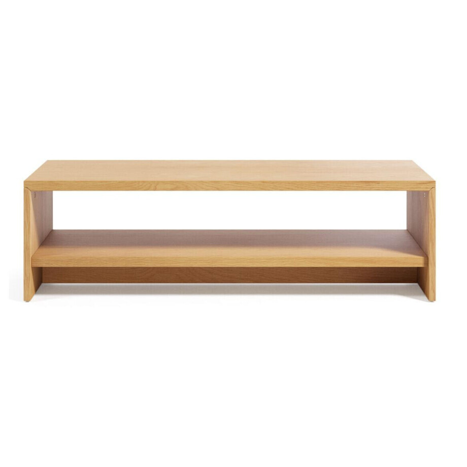 Kave Home Salontafel 'Abilen' Eiken, kleur Naturel Kave Home Salontafel 'Abilen' Eiken, kleur Naturel afbeelding 1