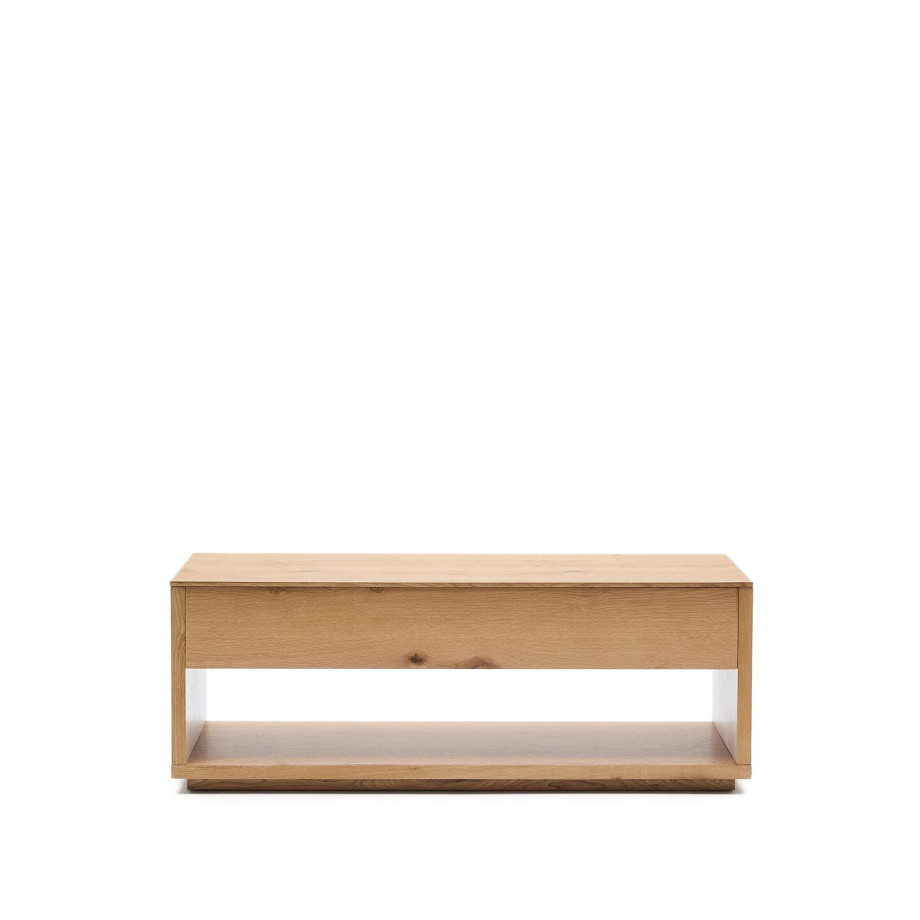 Kave Home Salontafel 'Alguema' Eiken, 120 x 60cm afbeelding 