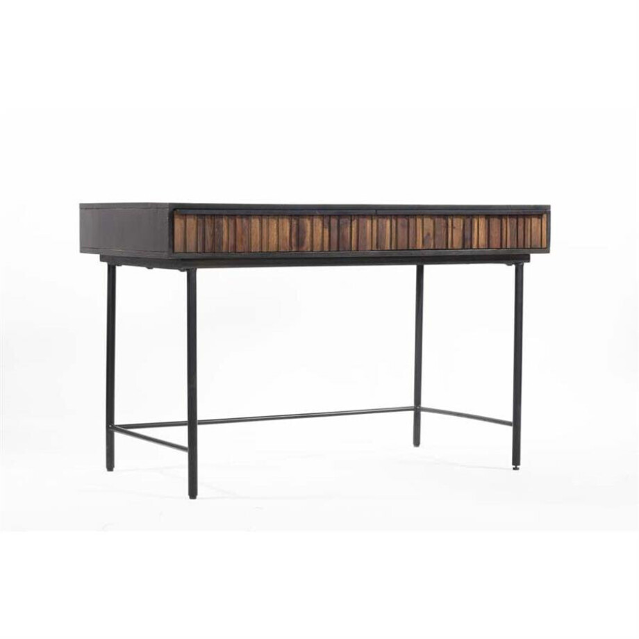 Tower Living Bureau 'Dimaro' Sheesham- en mangohout, 120 x 60cm afbeelding 