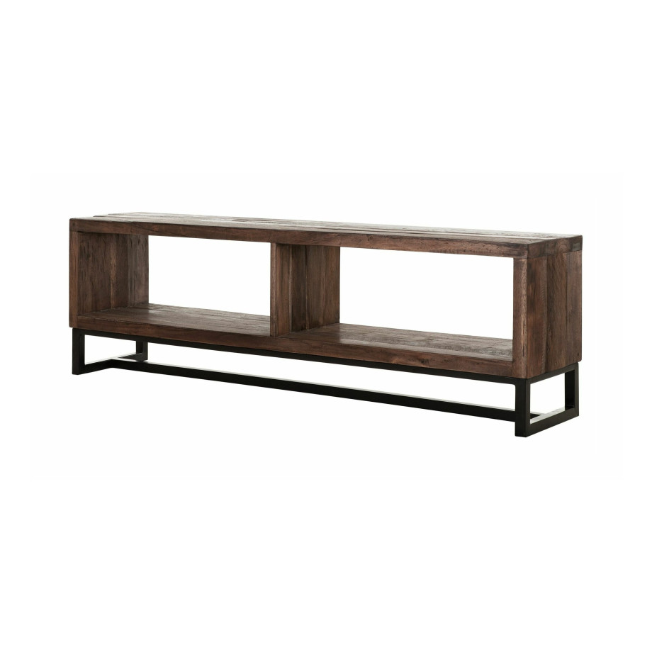 DTP Home TV-meubel 'Timber' Hout en staal, 160cm afbeelding 1