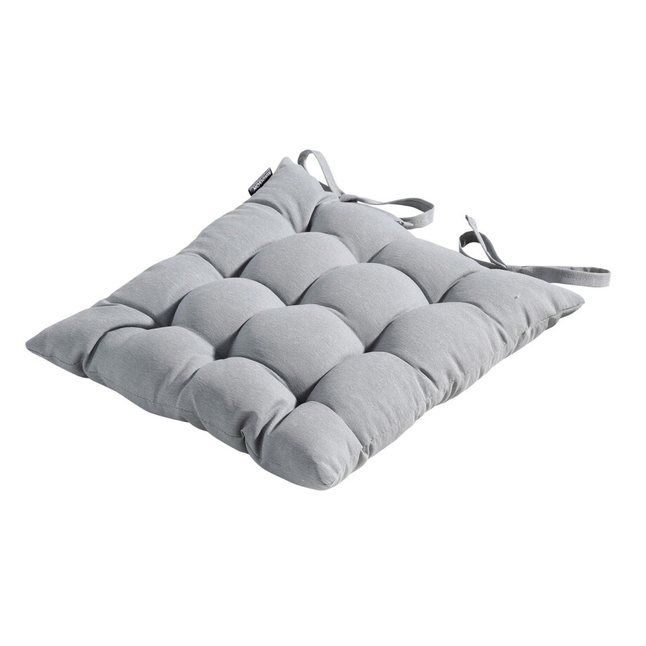 Zitkussen Toscane 46x46cm   Panama light grey afbeelding 