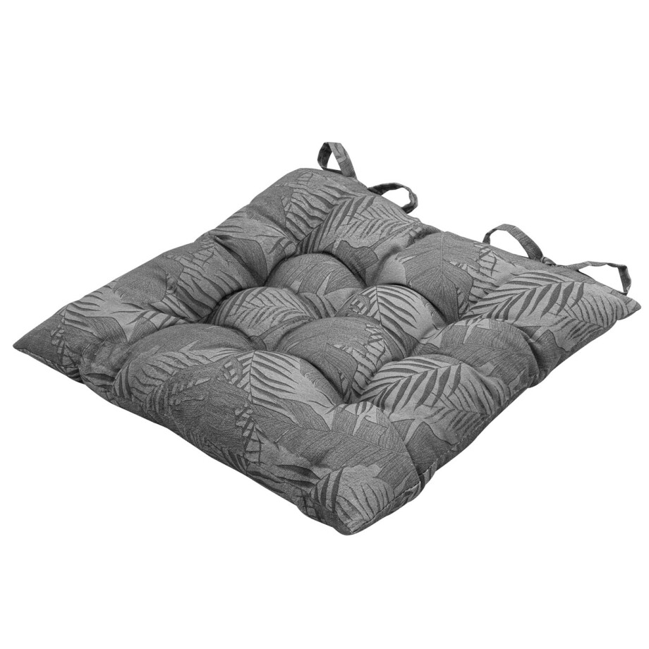 Zitkussen toscane 46x46cm   Ruiz grey afbeelding 