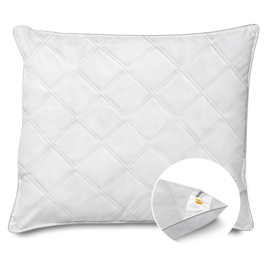 Hoofdkussen Latex Hotel Default Title Rug Slaper & Zij Slaper Orange Line - Dekbed-Discounter.nl afbeelding 