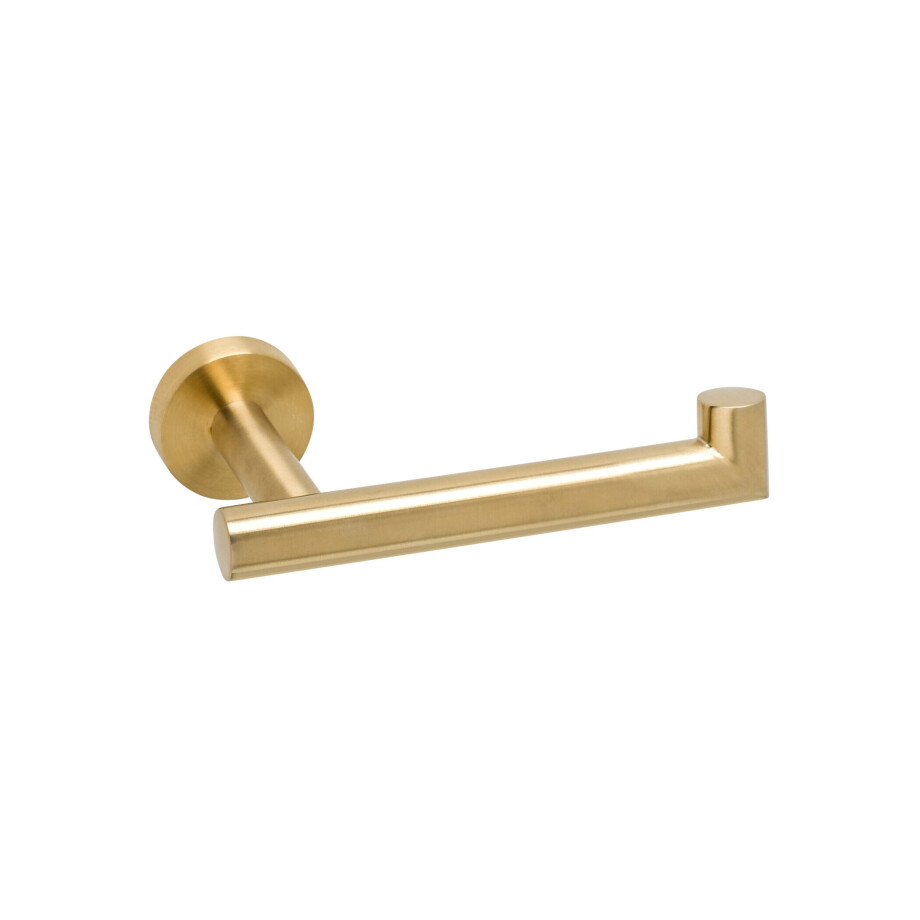XIVADA Toiletrolhouder Mano - Inclusief schroefset - Rvs - Goud afbeelding 1