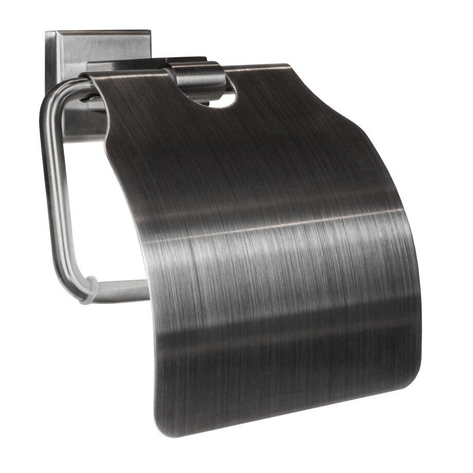 QUVIO Toiletrolhouder modern - Chroom QUVIO Toiletrolhouder modern - Chroom afbeelding 1
