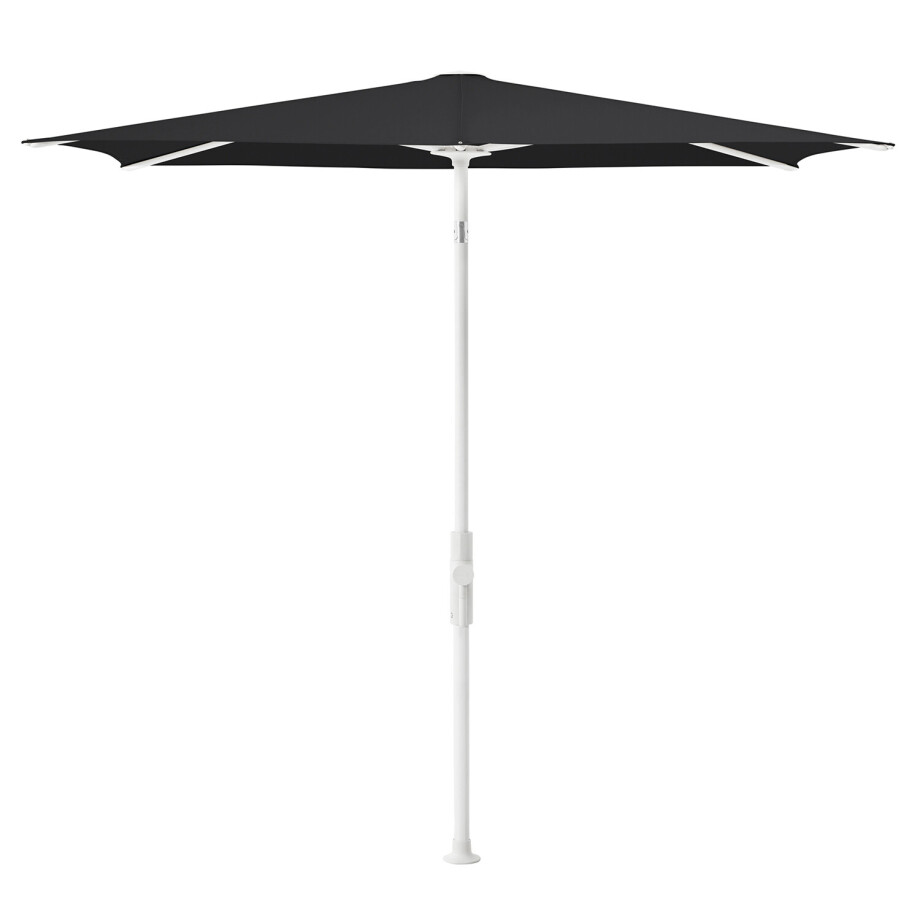 Parasol Twist 210x150cm Stofklasse 4 (white frame) afbeelding 