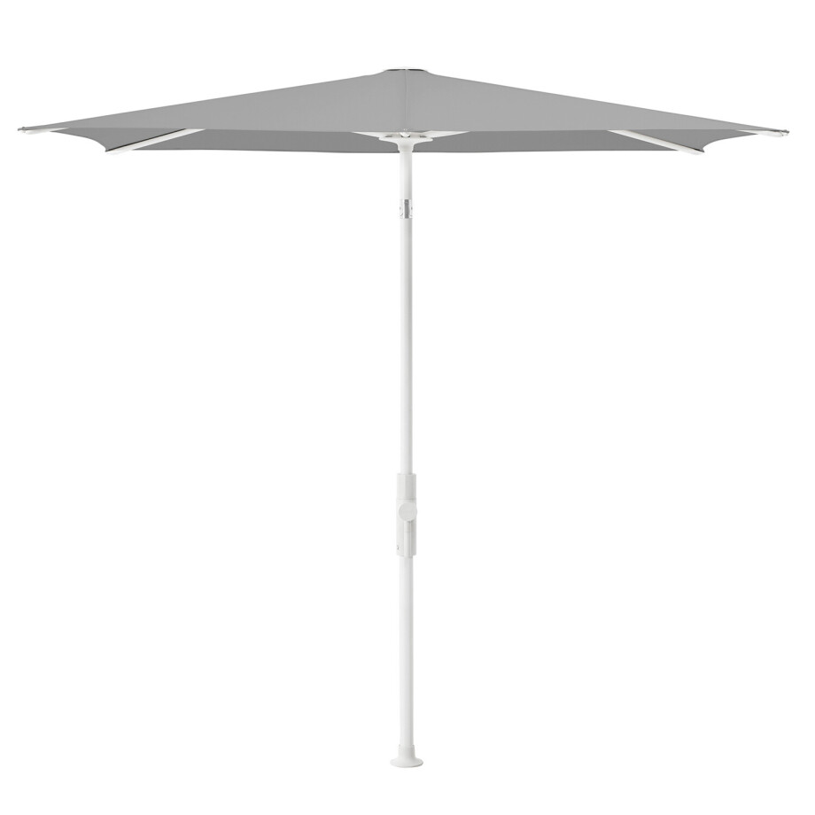 Parasol Twist 210x150cm Stofklasse 5 (white frame) afbeelding 