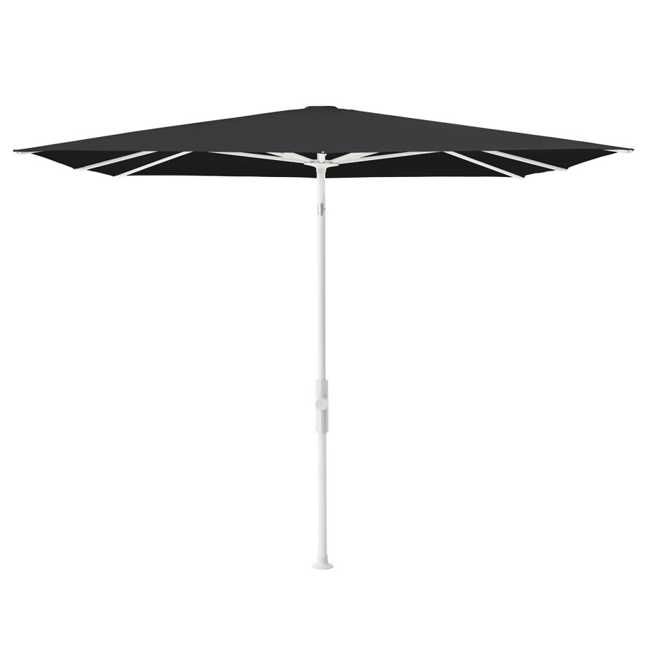 Parasol Twist 240x240cm Stofklasse 4 (white frame) afbeelding 