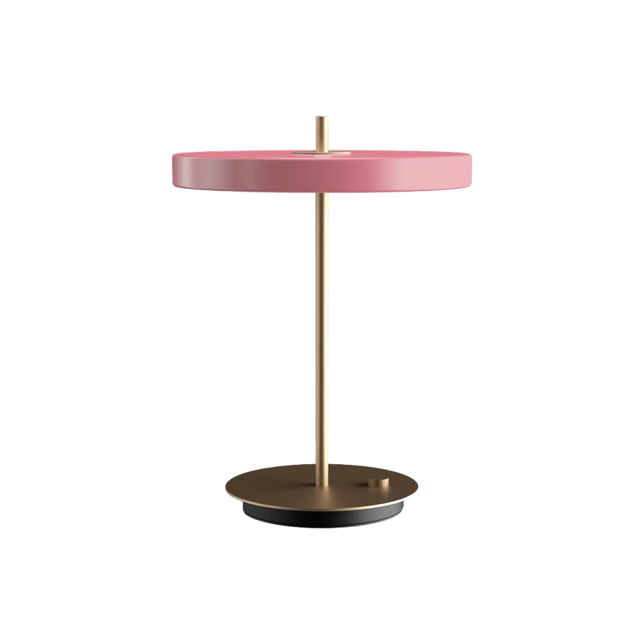 Asteria table nuance rose - Ø 31 x 41,5 cm afbeelding 1