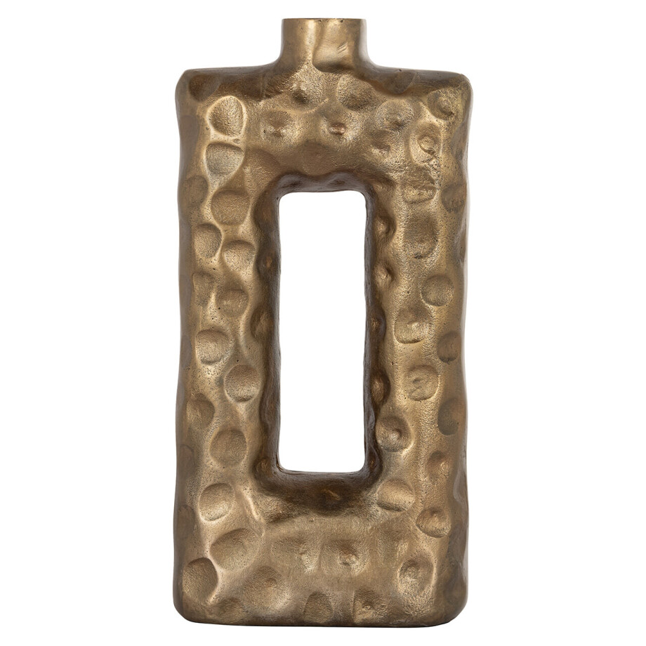 Richmond Vaas 'Samuel' 50cm hoog, kleur Brushed Goud Richmond Vaas 'Samuel' 50cm hoog, kleur Brushed Goud afbeelding 1