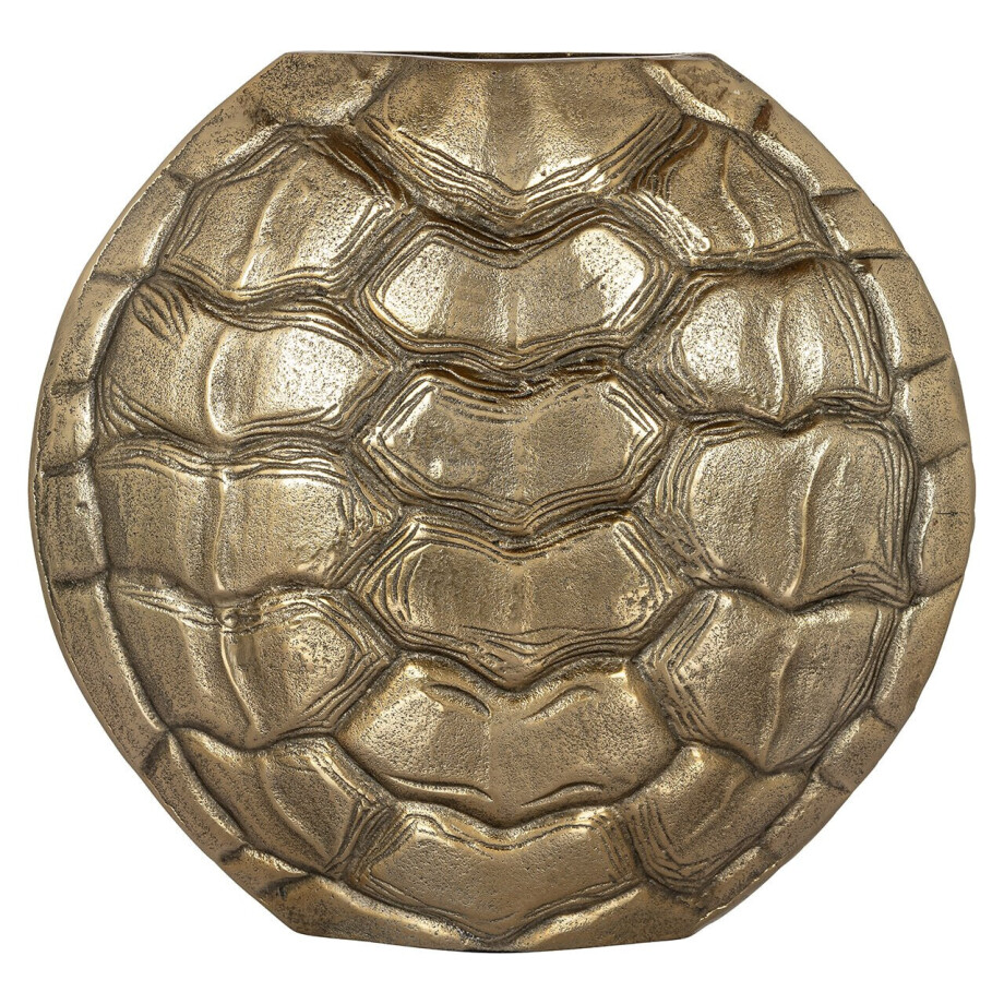 Richmond Vaas 'Lena' 38cm hoog, kleur Brushed Goud Richmond Vaas 'Lena' 38cm hoog, kleur Brushed Goud afbeelding 1