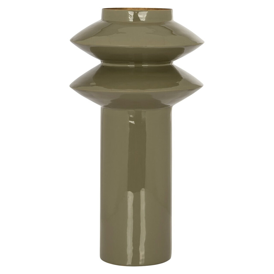 Richmond Vaas 'Flora' 41cm hoog, kleur Groen Richmond Vaas 'Flora' 41cm hoog, kleur Groen afbeelding