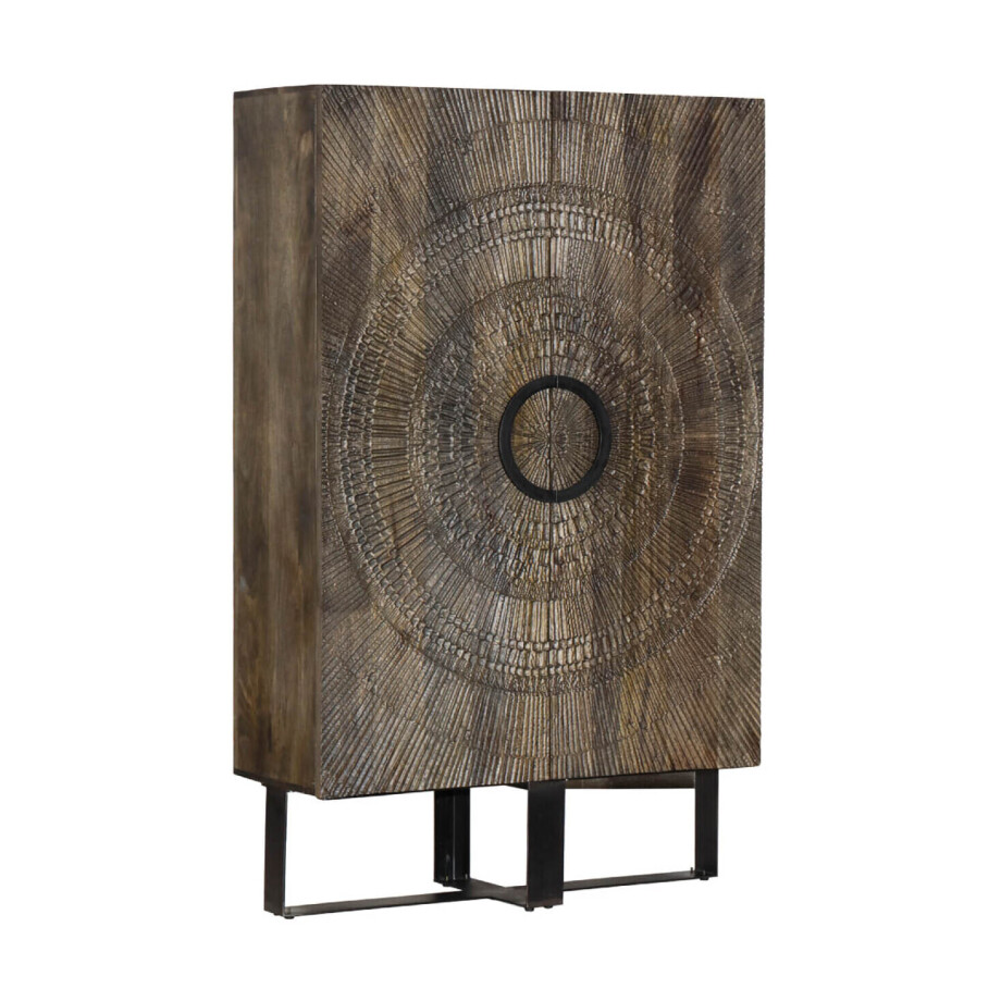 Tower Living Opbergkast 'Padua' Mangohout, 190 x 120cm afbeelding 