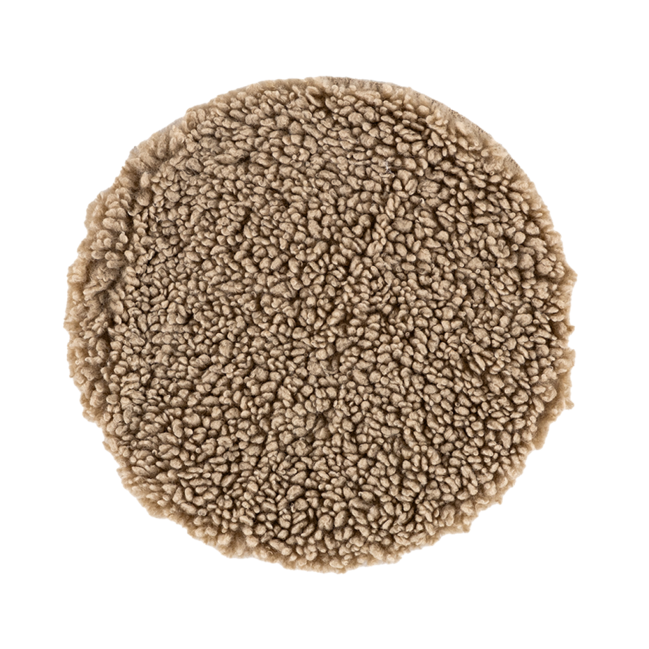 Malia teddy vachtje beige - Ø 34 cm Malia teddy vachtje beige - Ø 34 cm afbeelding 1