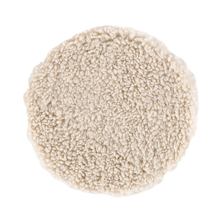 Malia teddy vachtje wit - Ø 34 cm Malia teddy vachtje wit - Ø 34 cm afbeelding 1