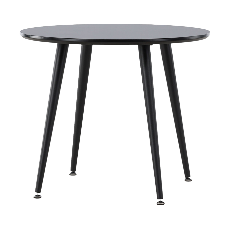 Bruno ronde kindertafel zwart – Ø 60 cm afbeelding 1