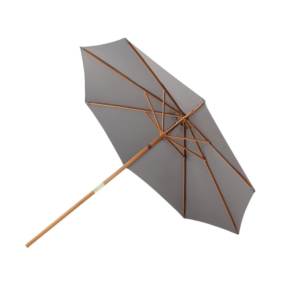 Yvan parasol grijs - Ø 300 cm Yvan parasol grijs - Ø 300 cm afbeelding 1