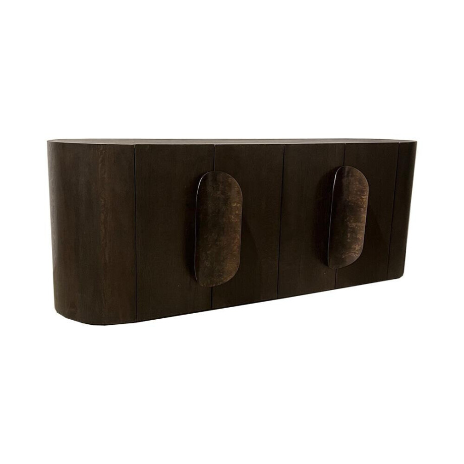 Tower Living Dressoir 'Allure' Eiken, 180cm, kleur Donkerbruin afbeelding 1