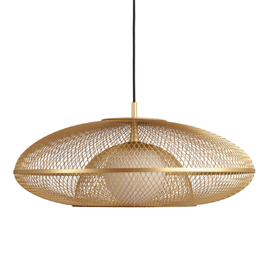 Faraday lampenkap large brushed brass - Ø 60 Faraday lampenkap large brushed brass - Ø 60 afbeelding 1