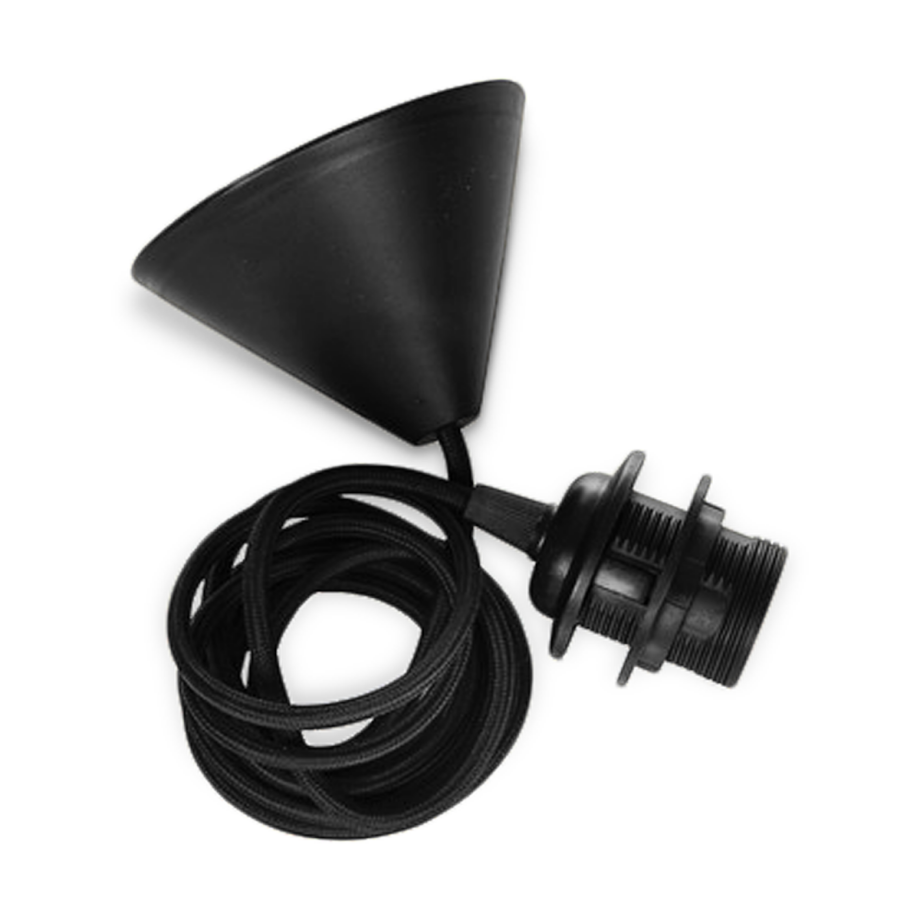 Umage koordset zwart - Ø11 cm Umage koordset zwart - Ø11 cm afbeelding 1