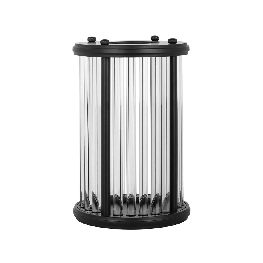 Richmond Windlicht 'Feray' 40cm, kleur Zwart afbeelding 1