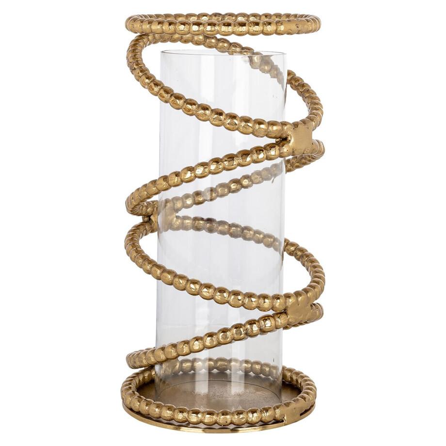 Richmond Windlicht 'Jaden' 40cm hoog, kleur Brushed Gold Richmond Windlicht 'Jaden' 40cm hoog, kleur Brushed Gold afbeelding 1