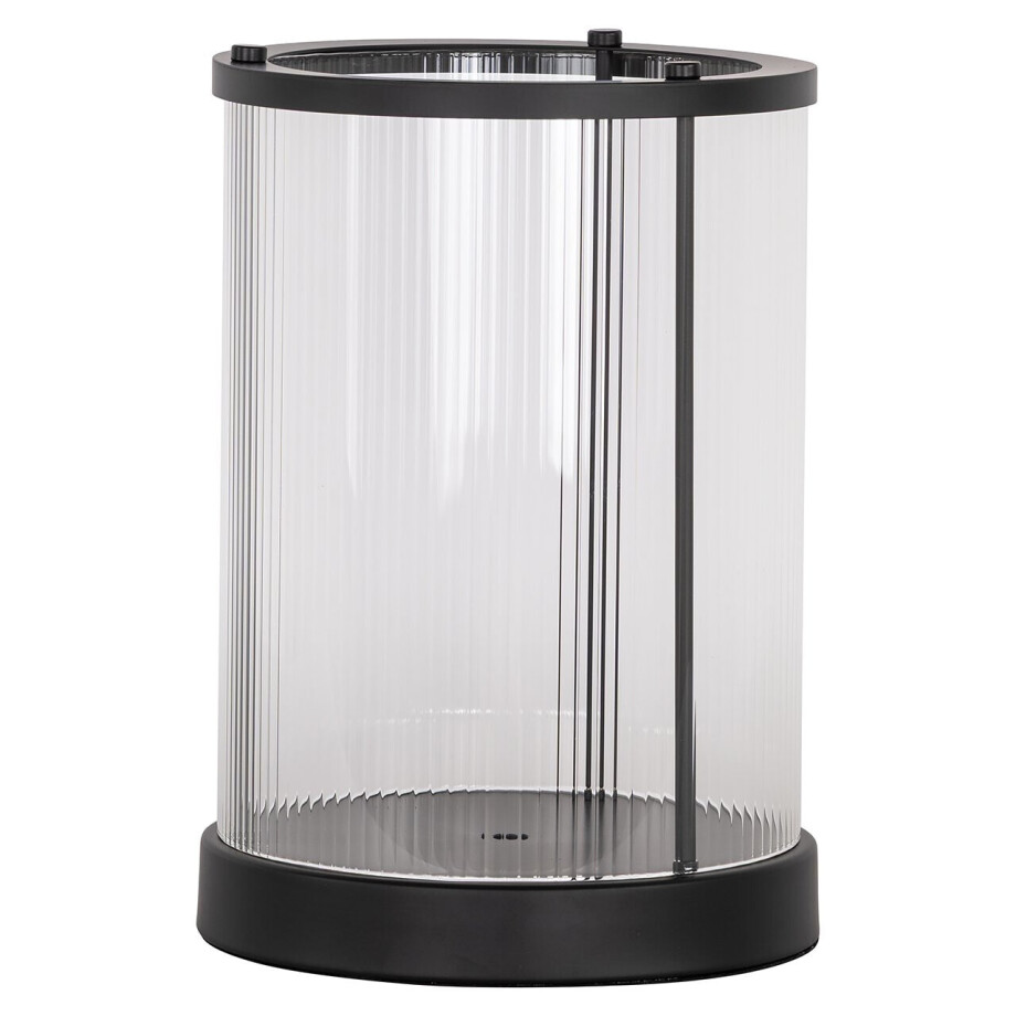 Richmond Windlicht 'Dayene' 27cm, kleur Zwart afbeelding 1