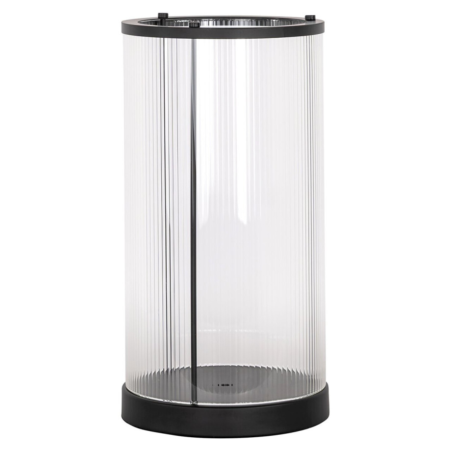 Richmond Windlicht 'Dayene' 40cm, kleur Zwart afbeelding 1