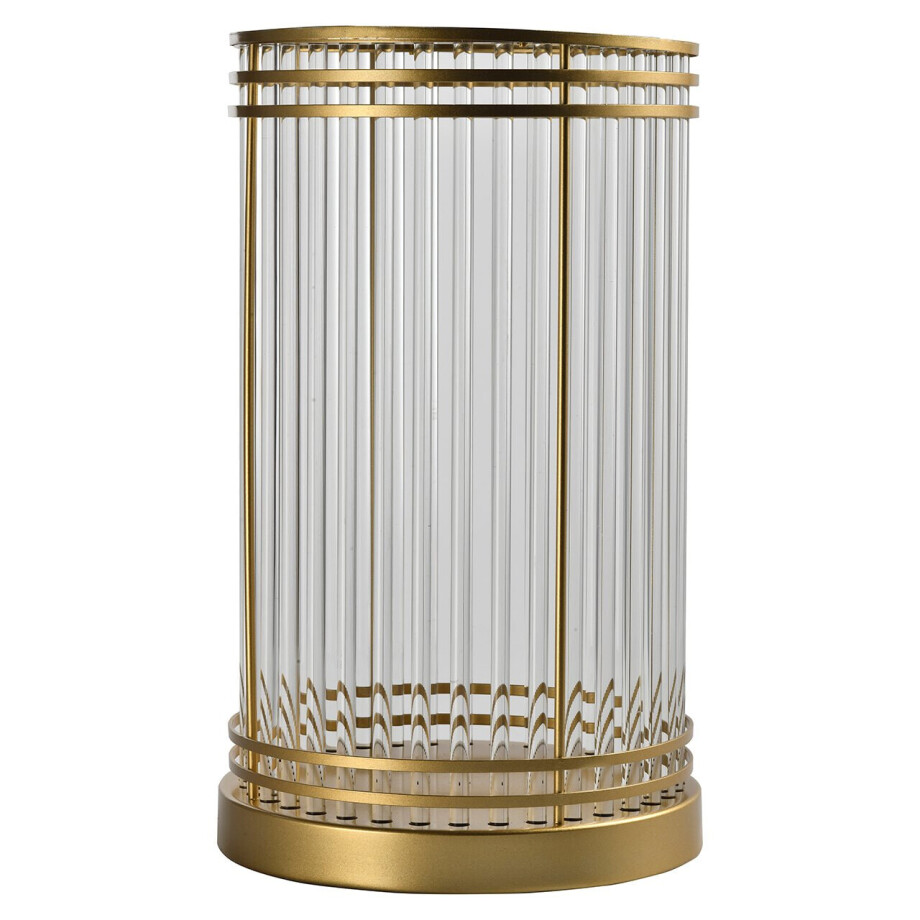 Richmond Windlicht 'Dyara' 40cm, kleur Goud afbeelding 1